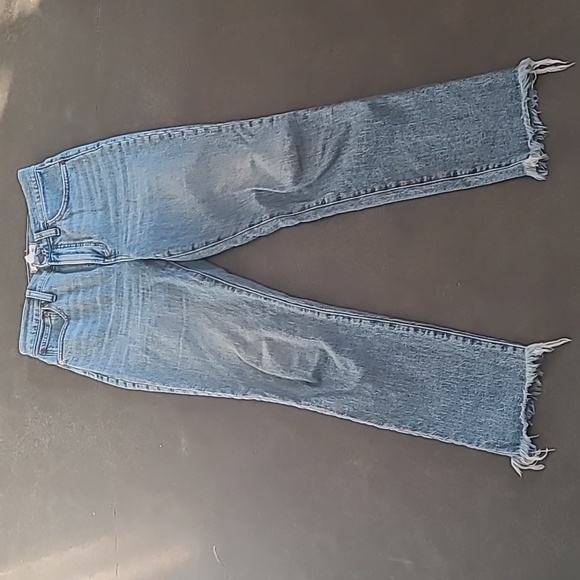 MADEWELL 'THE PERFECT VINTAGE' TALL FRAYED HEM JEANS - Picture 4 of 14